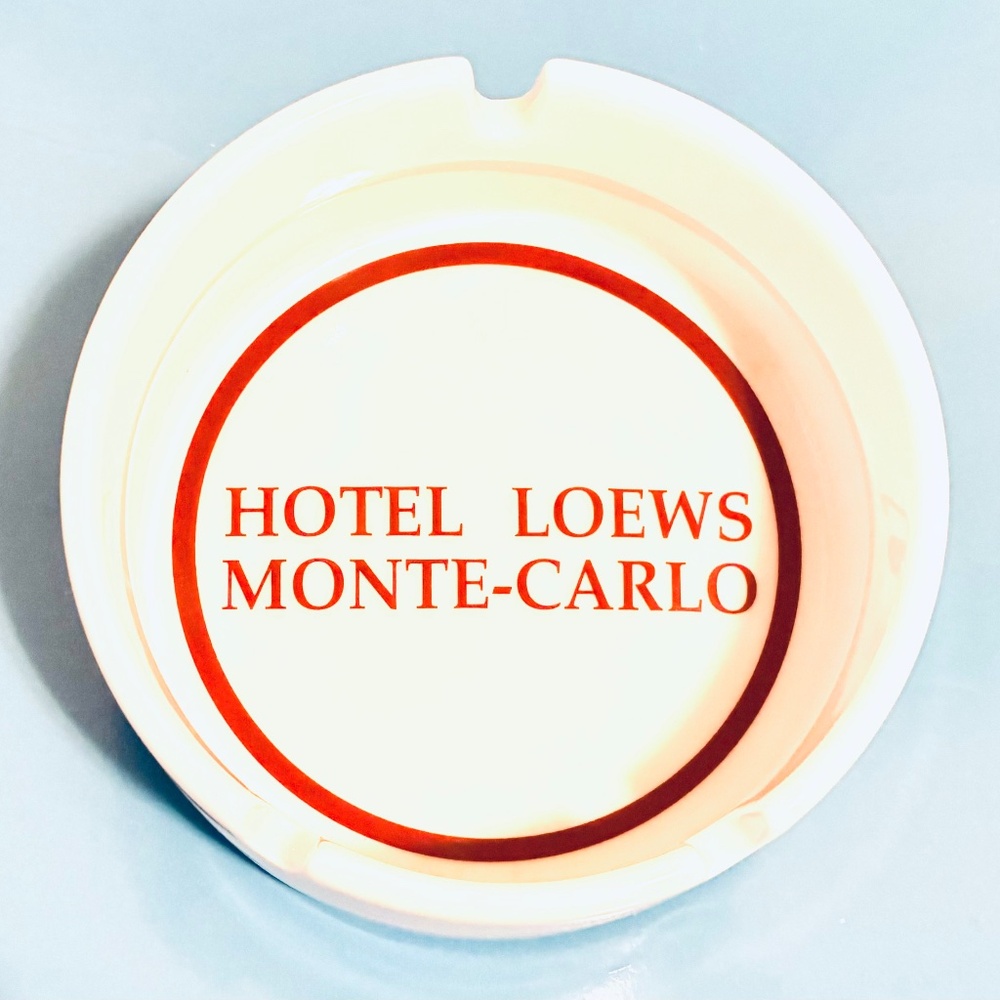 1990s Hotel Loews Monte-Carlo Ashtray